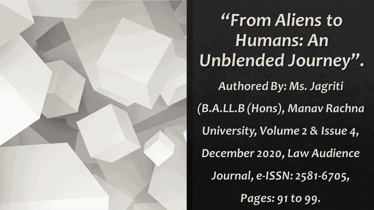 Read more about the article From Aliens to Humans: An Unblended Journey