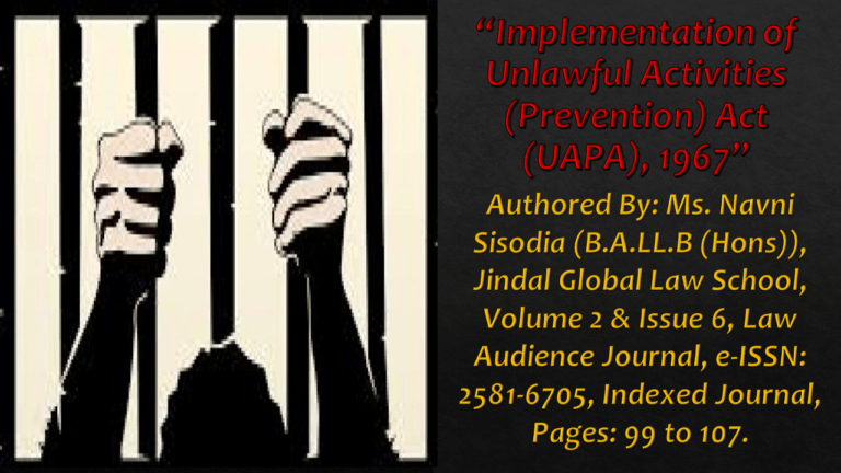 implementation-of-unlawful-activities-prevention-act-uapa-1967