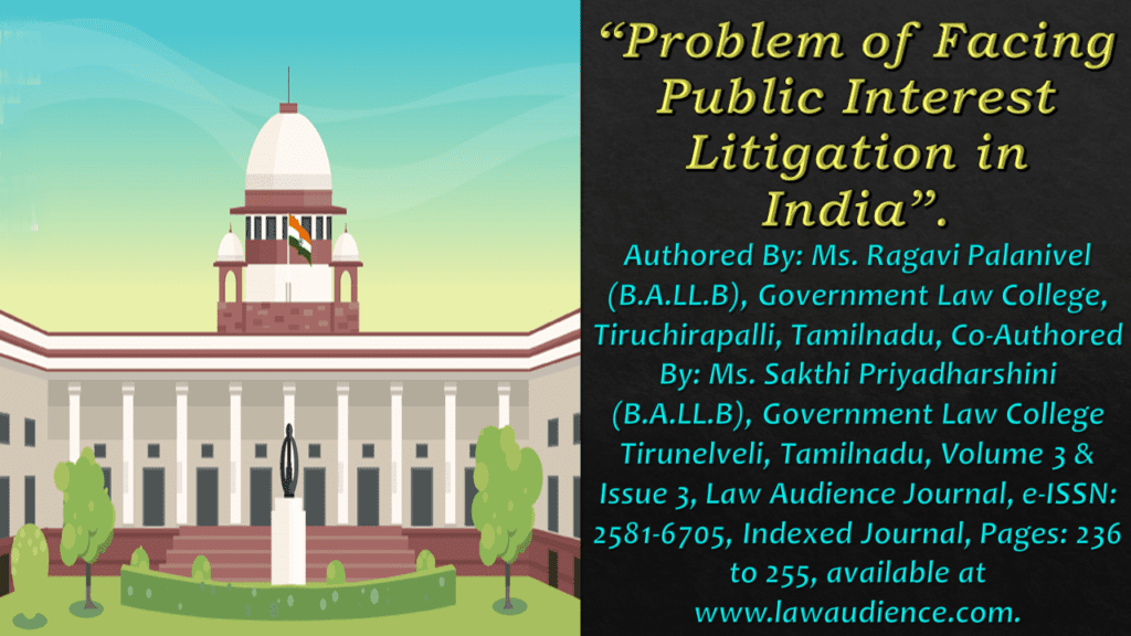 Volume 3 Issue 3 Problem Of Facing Public Interest Litigation In   Problem Of Facing Public Interest Litigation In India 1024x576 