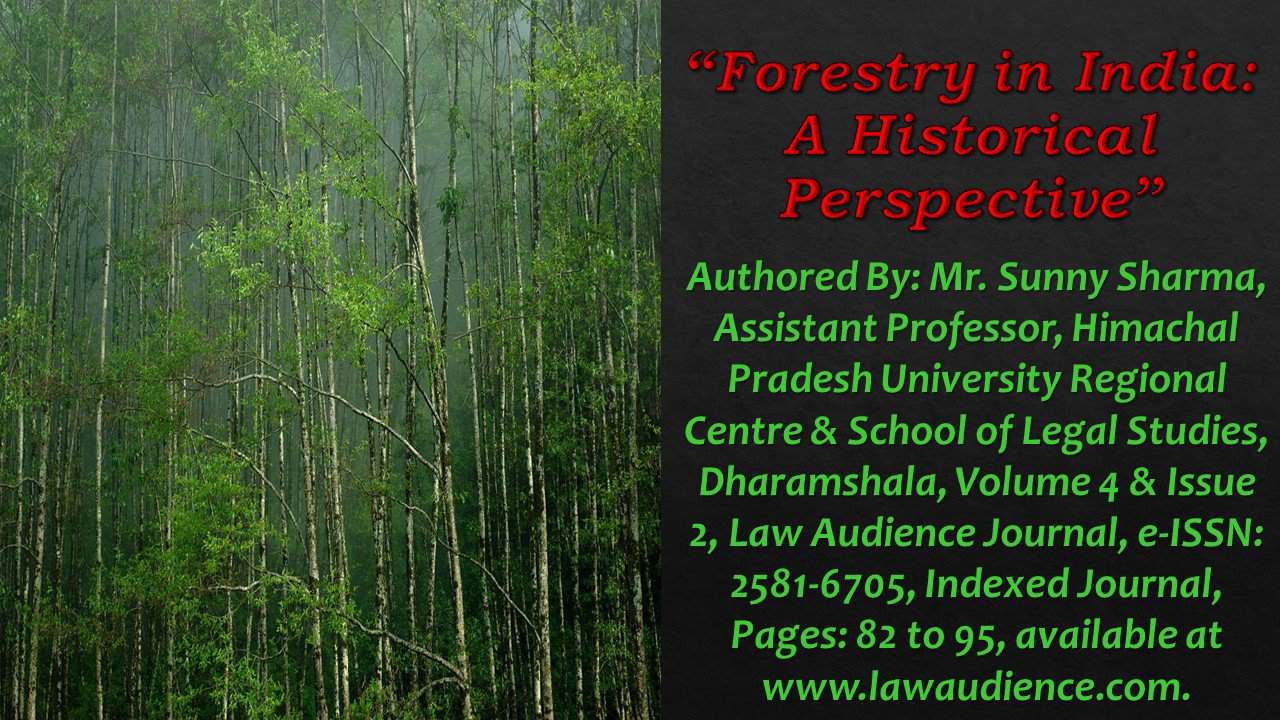 Read more about the article Forestry in India: A Historical Perspective