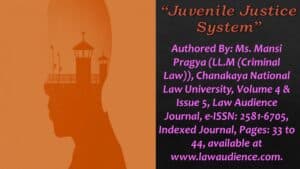 Read more about the article Juvenile Justice System