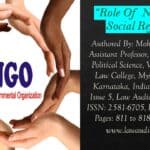 Role Of NGO’S In Social Reforms